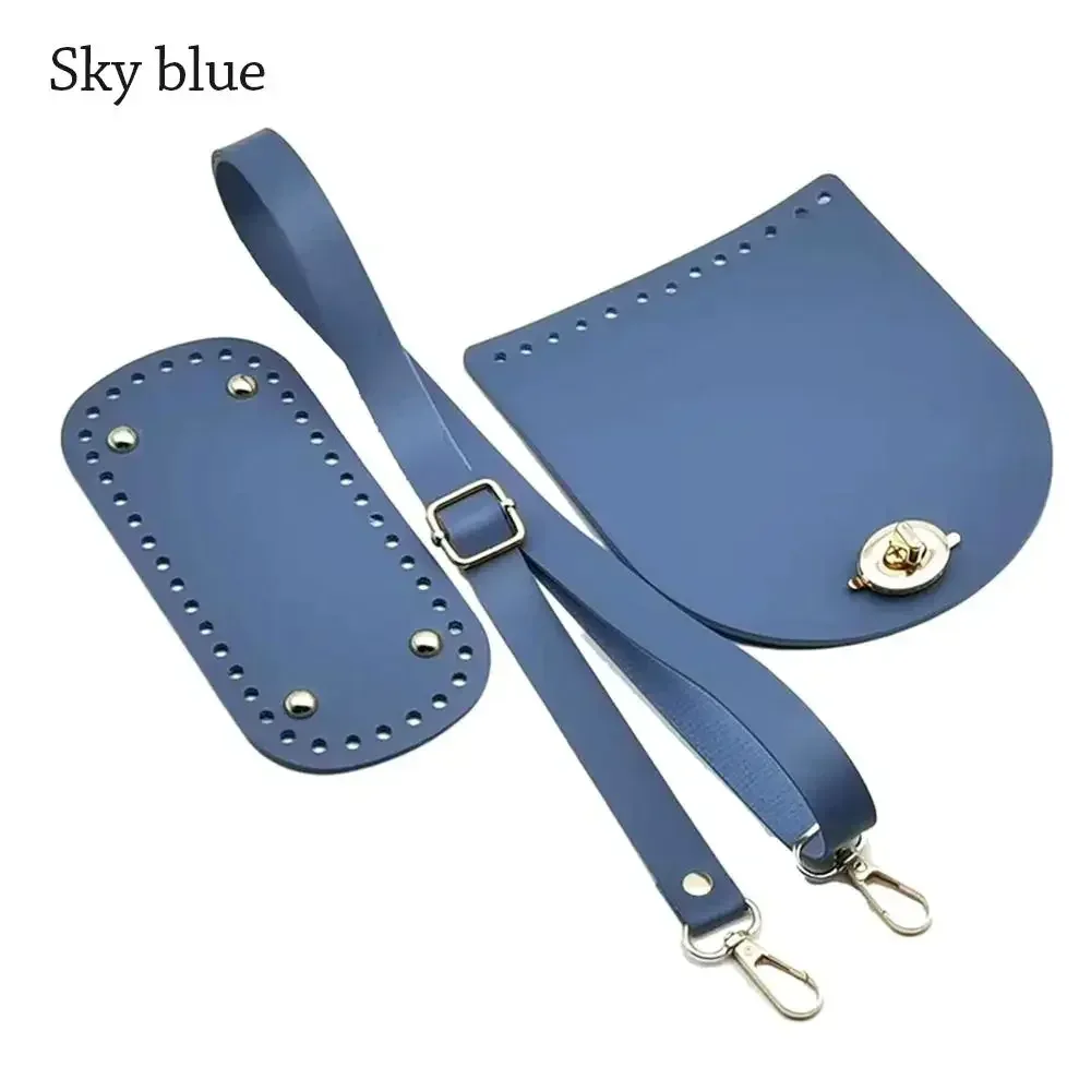 sac à main astronomique en cuir pu, sangle initiée, ensemble tissé pour bricolage, accessoires de sac à dos faits à la main, 1 pièce, 3 pièces