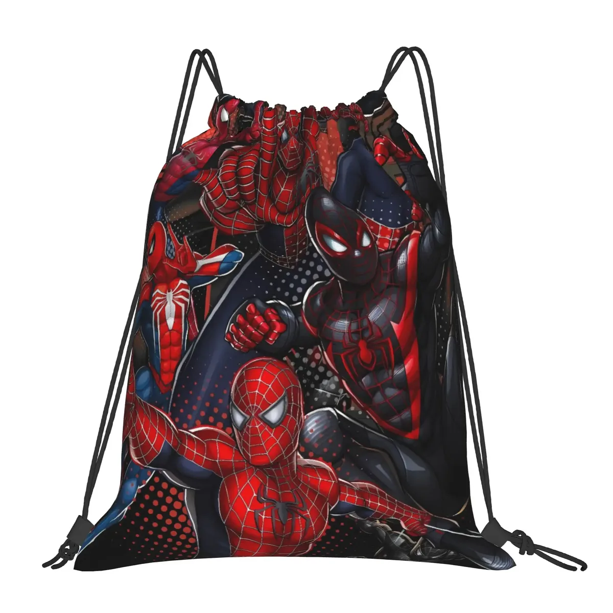 sac à cordon s-spiders heroes, sacs à dos de grande capacité, sacs de sport de football, sacs à cordon pour femmes