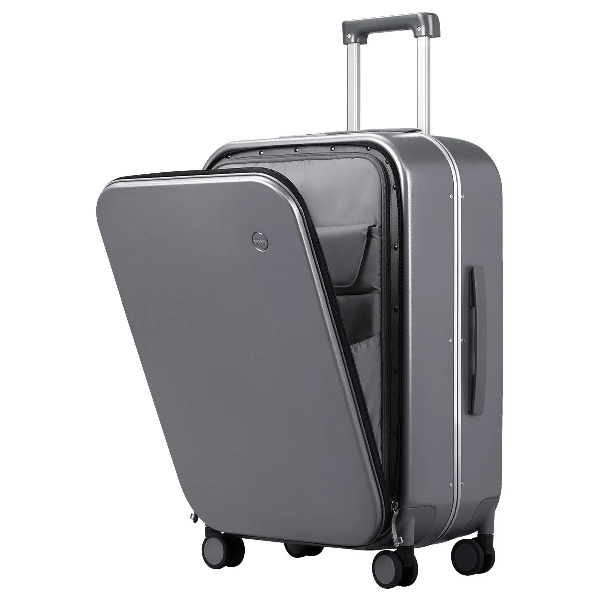 mixi marque design de luxe valise à main en polycarbonate voyage bagage roulant avec roues spinner serrure tsa 18 20 pouces