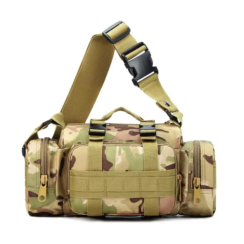 sac banane imperméable pour homme, sac à bandoulière croisé pour la randonnée, l'escalade, la pêche et le camping