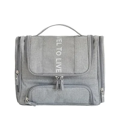 sac à cosmétiques suspendu étanche pour hommes, organisateur de voyage, trousse de maquillage pour femmes, trousse de maquillage nécessaire, trousse de toilette pour lavage humide et sec