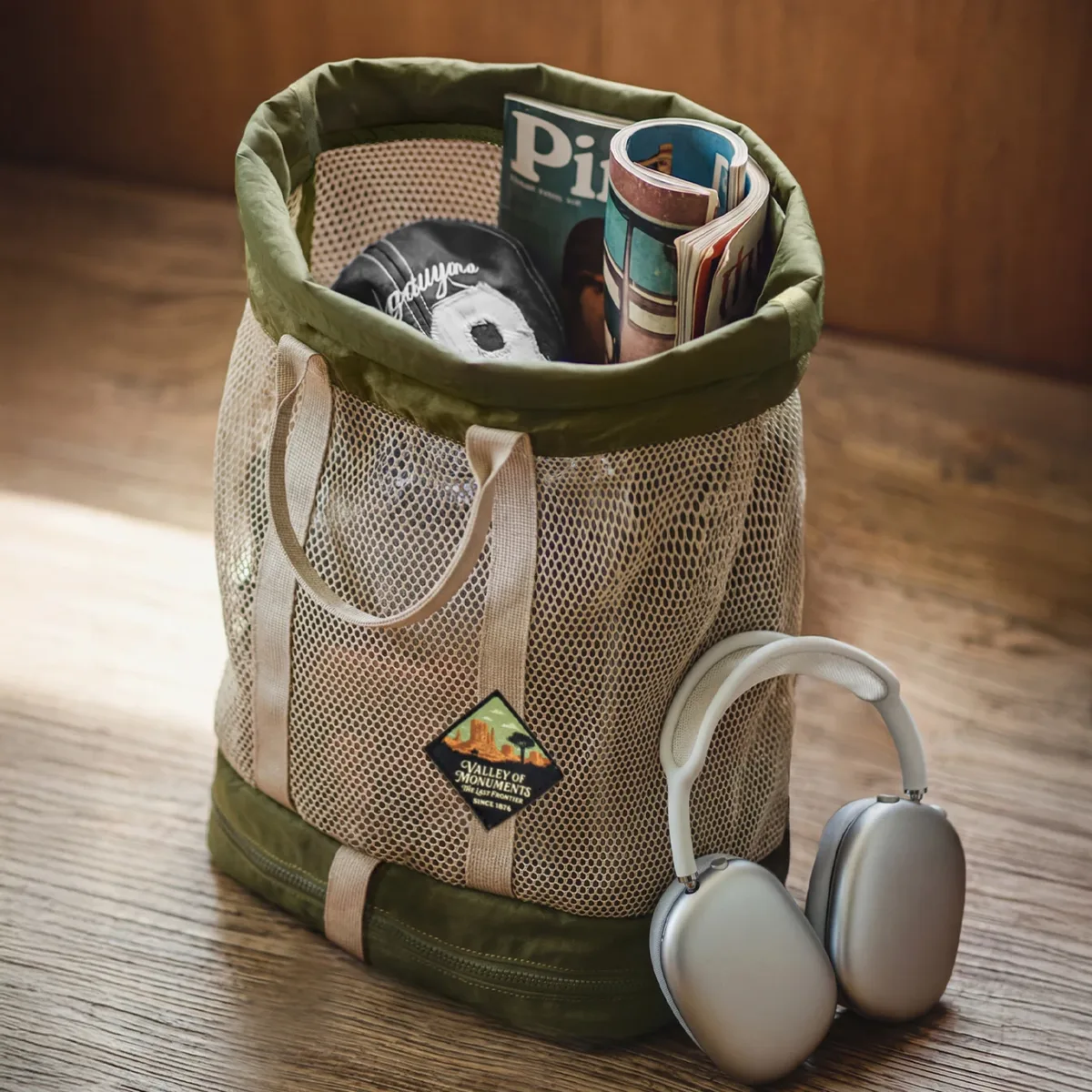 sac de pêche multi-usages maden pour homme, style workwear américain, pliable 2-en-1, sac bandoulière et fourre-tout grande capacité, sac messager décontracté pour l'extérieur