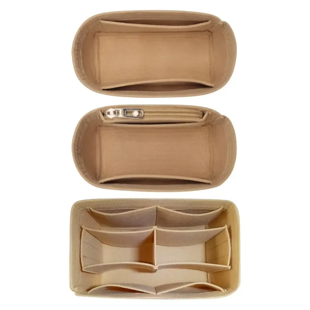 sac de rangement en feutre pour sac à main, doublure de sac à main portable, organisateur interne pour lv nice nano/mini/bb