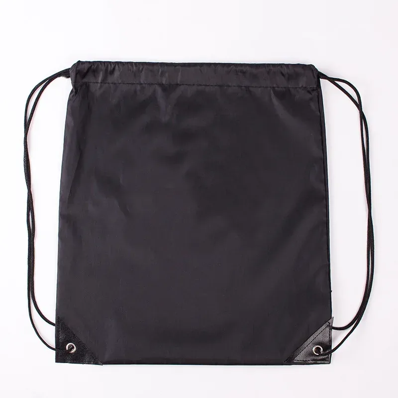 nouveau polyester imperméable sport cordon sac à dos sac décontracté hommes femmes plage natation portable cordon chaussures vêtements sacs