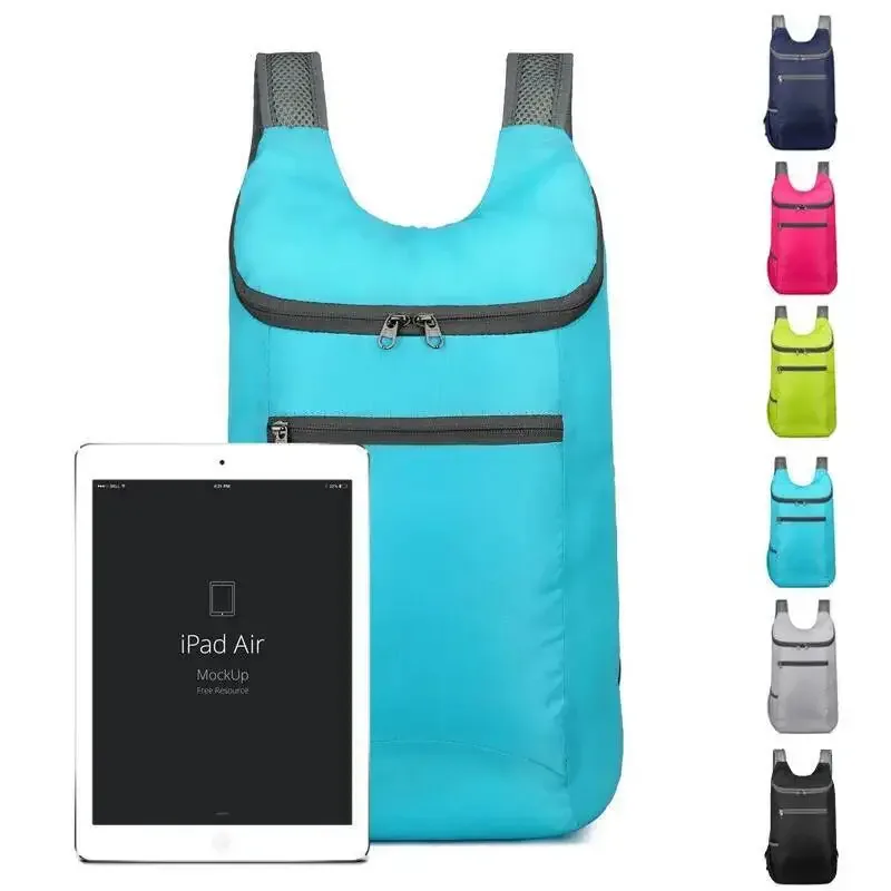 sac en peau pliable portable décontracté pour l'extérieur, sac à dos de sport léger, sac de voyage, sac de livre cadeau, offre spéciale 2025,