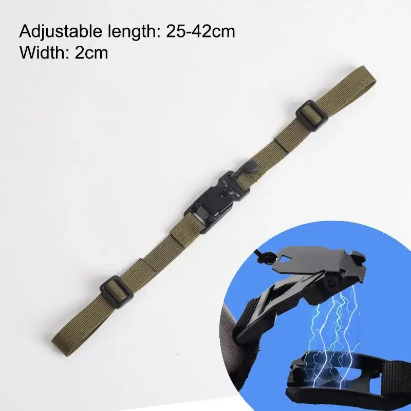 sac dos accessoires sangle magnétique boucle tissu nylon couleur multiple usage camping plein air