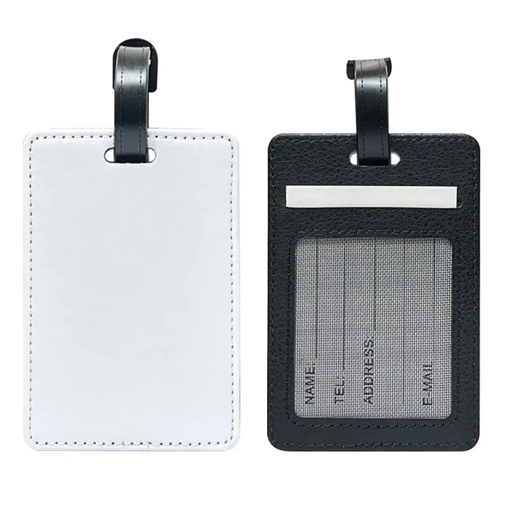 étiquettes de bagages en cuir personnalisées avec photo, étiquettes de carte d'embarquement à motifs colorés, accessoires de voyage, cadeau significatif pour les amis et la famille