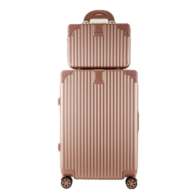 24/26/28 pouces grande taille valise de voyage à roulettes ensemble 20 pouces bagage à main avec roues fermeture éclair valise à roulettes