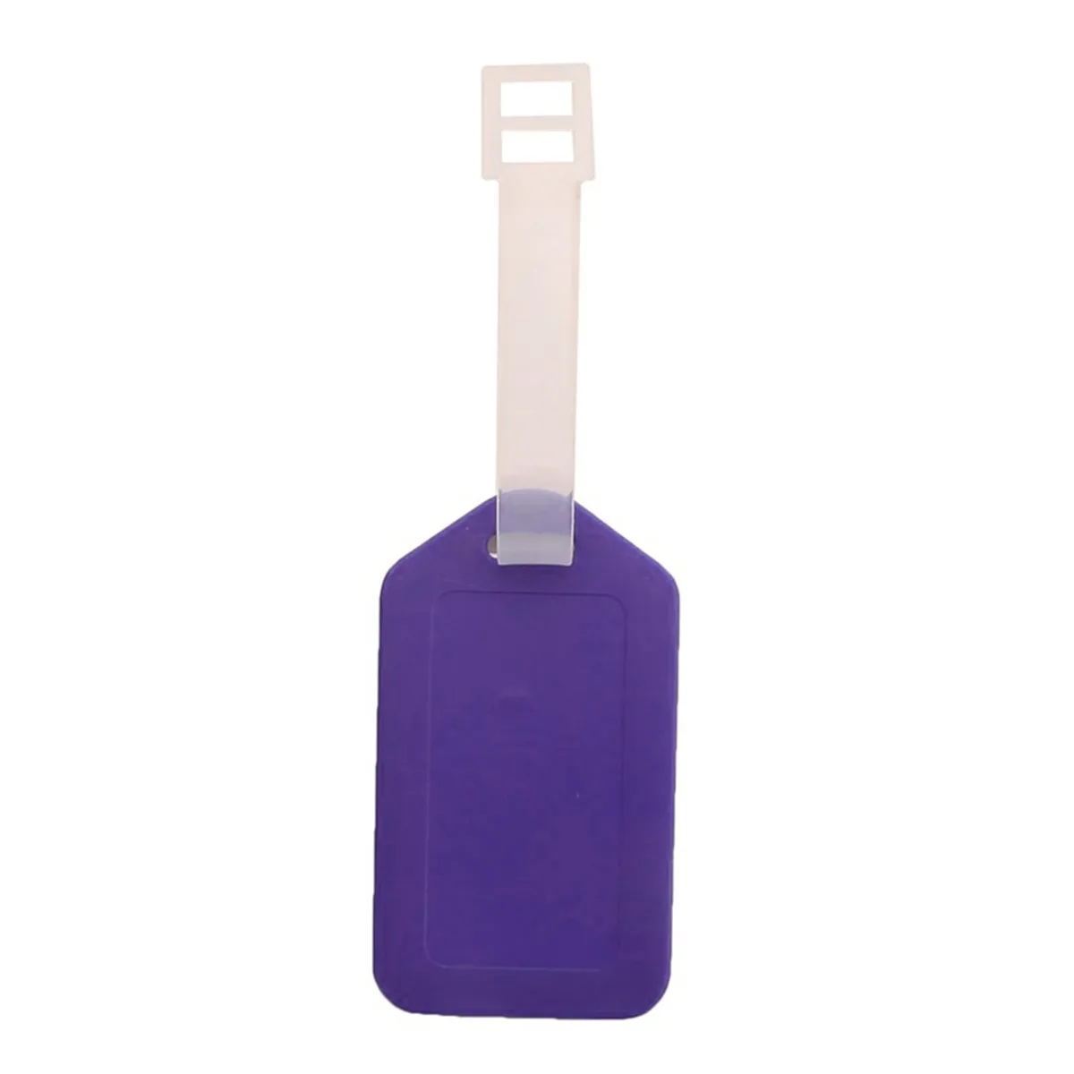 étiquette bagage plastique rectangulaire couleur vivante inscription nom adresse voyage lot dizaine pièces identification valise