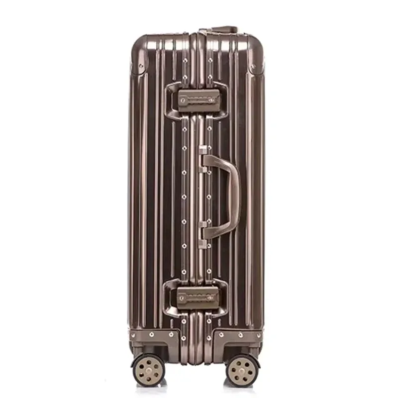 valise colenara 20 "24" 26 "29 pouces en alliage d'aluminium et de magnésium, grande capacité, haute qualité, pour hommes, voyages d'affaires