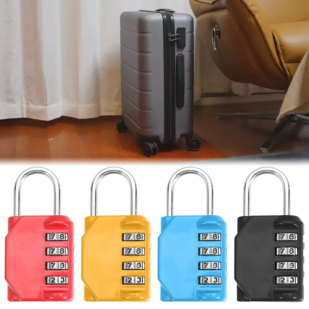 cadenas code métallique antirouille etbétanche4chiffres bagages valises coffresoutils cloisons armoires loquet rangement voyage usage pratique sécurité protection objets personnels
