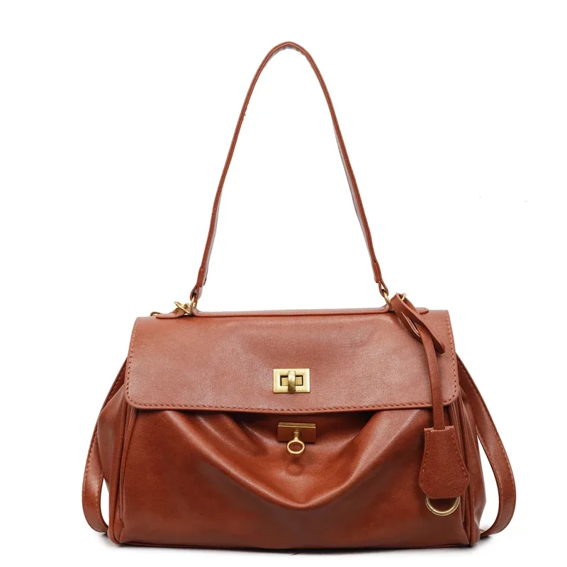 sac à main femme sac de cours sacs marques luxes moods deux tailles rabat sacs à bandoulière pour femmes rétro couleur unie grande capacité shopper sac à bandoulière 2025 nouveaux sacs à main de mode
