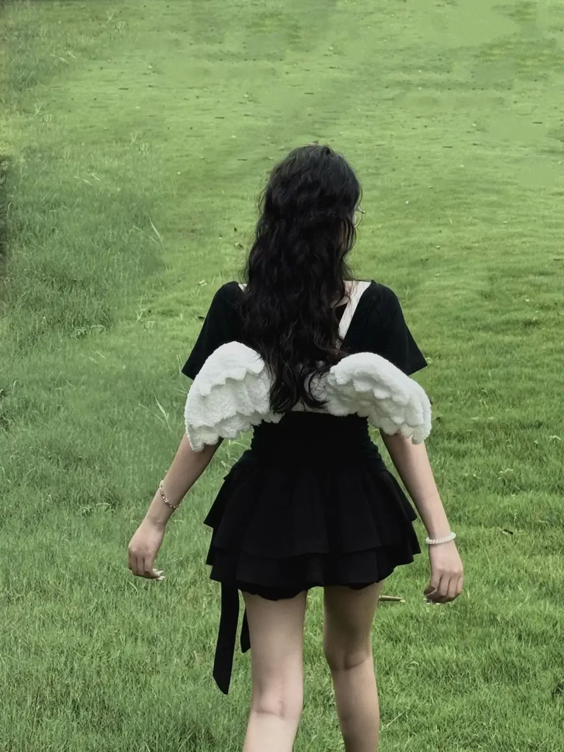sac à dos pour petites filles, «ailes d'ange», sac à dos décoratif à la mode pour femmes