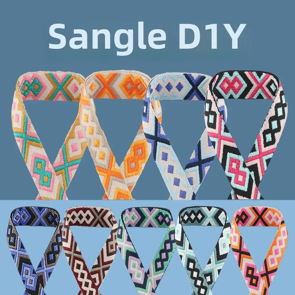 meetee-sangle jacquard en polyester, sangle de sac à dos, ruban de reliure pour vêtements, accessoires de couture, 38mm, 2 mètres