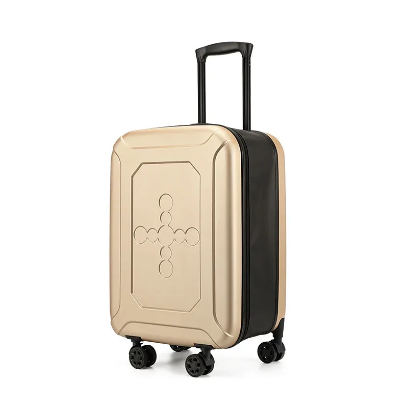 valise de voyage à roulettes pour hommes, chariot à roulettes universel, boîte pc, bagage à roulettes pliant, bagage léger à fermeture éclair, étui d'affaires, nouveau design