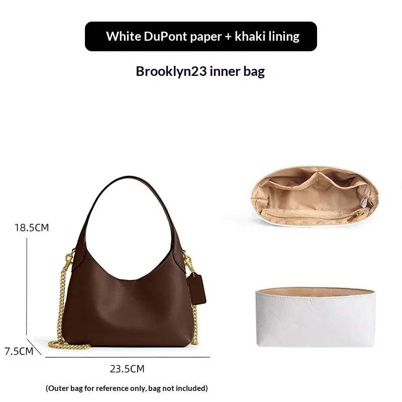 insert organisateur de sac pour brooklyn 28 39, ultraléger, étanche, durable, support de rangement, modification intérieure, accessoires de sac