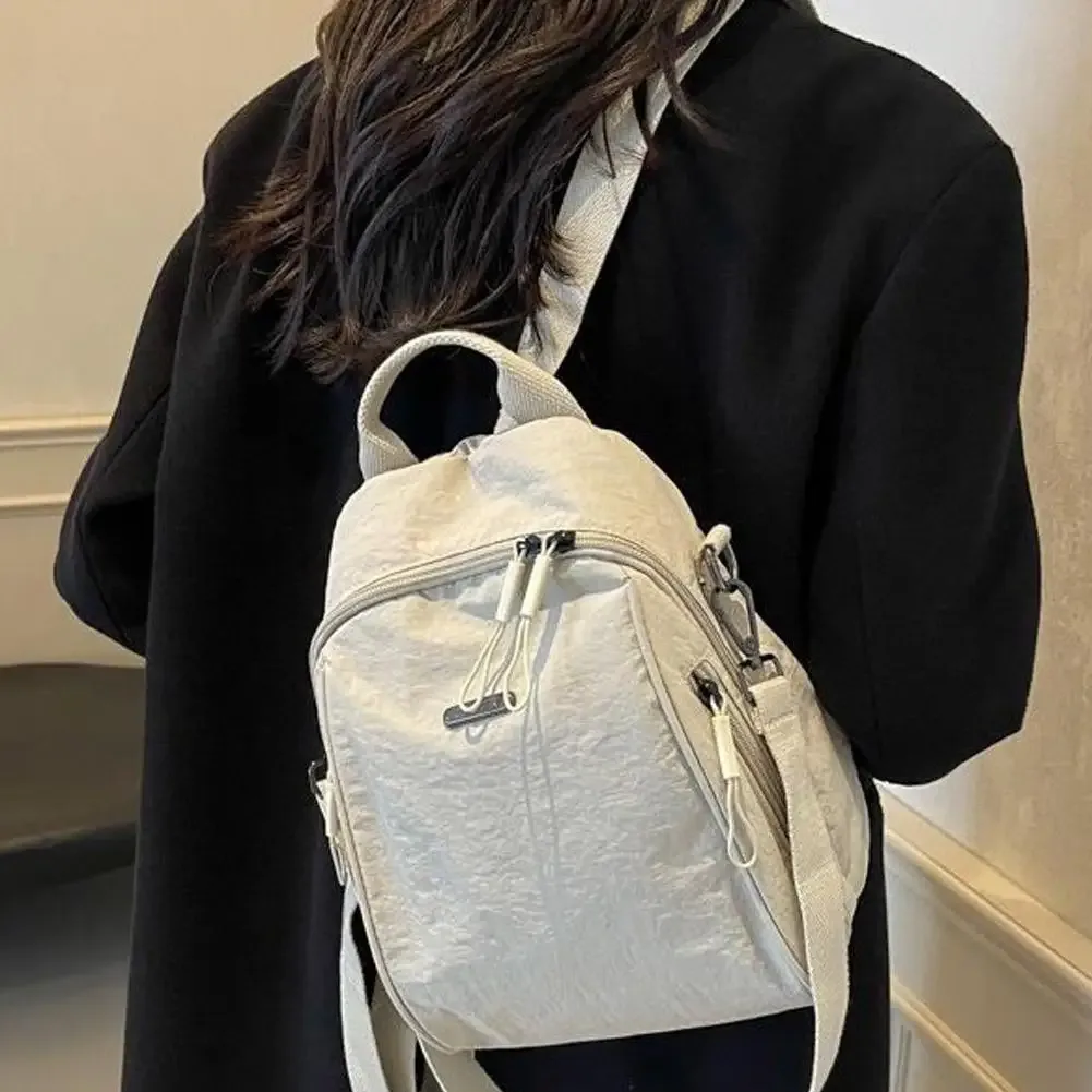 nouveau sac à dos coréen tendance grande capacité pour le quotidien, sac à bandoulière léger décontracté pour femme