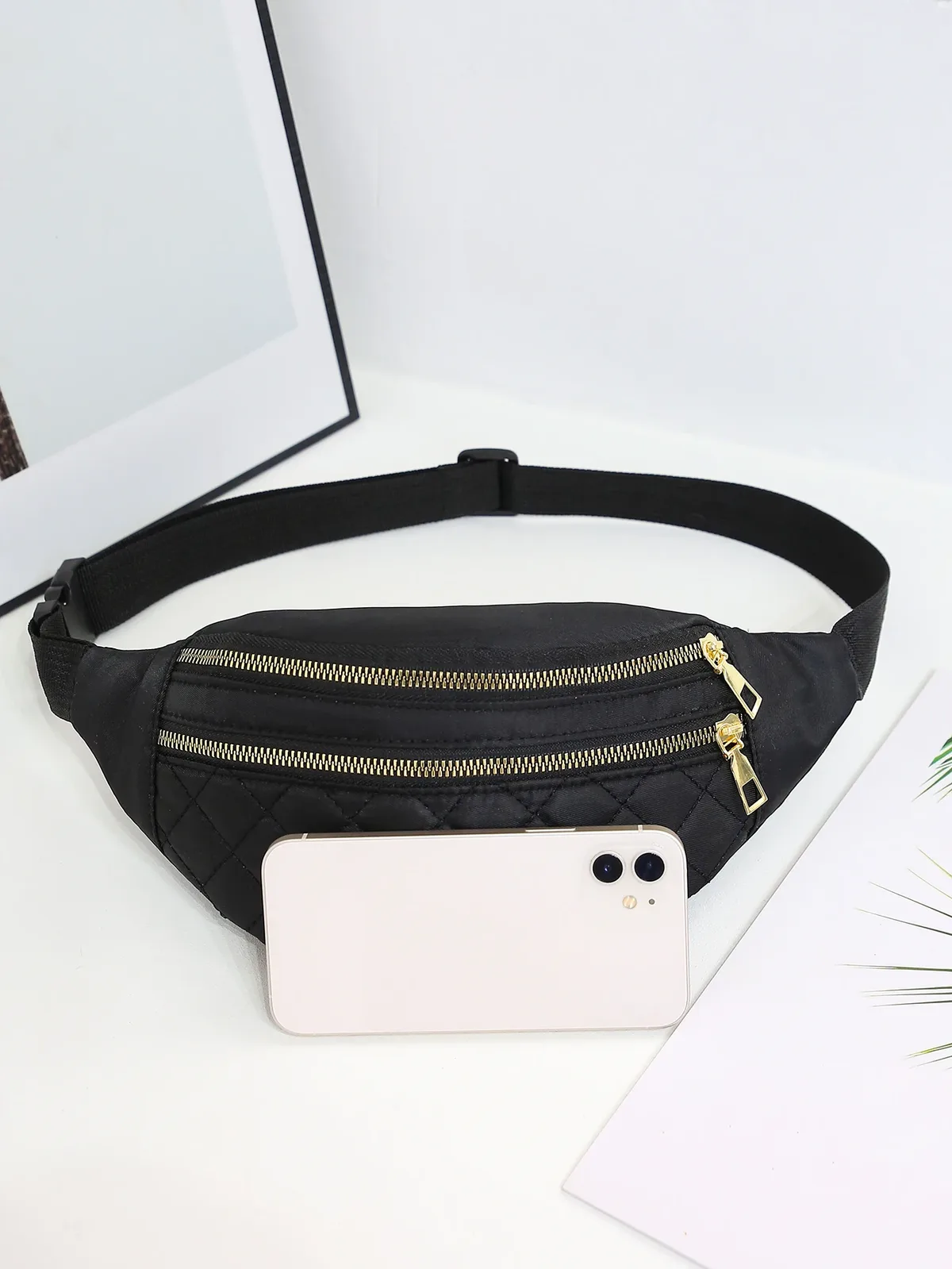 femmes taille sac fanny pack poitrine sacs hanche bum sac dames voyage ceinture sac bandoulière argent pochette poitrine sacs ceinture sac à main poche
