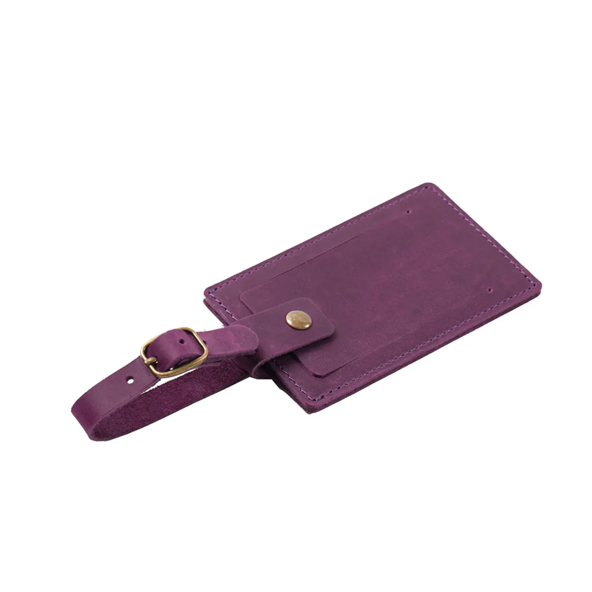 étiquette de bagage en cuir vintage, étiquette de voyage en cuir pleine fleur de qualité supérieure, cadeau créatif pour les voyageurs, 11x7x5cm 40g