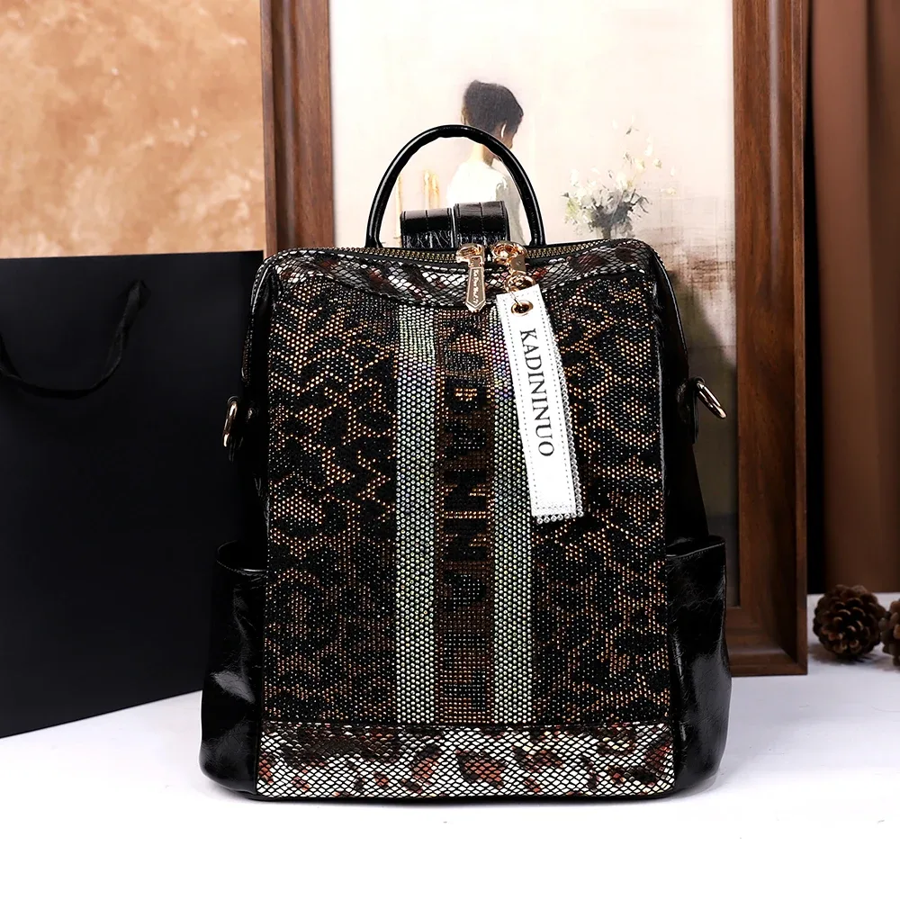 sac à dos trois en un pour femmes, sac à dos à la mode et de niche, nouveau style 2025, sac à dos de voyage polyvalent et décontracté