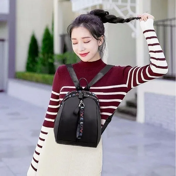 sacs à dos pour femmes, mode love, sac à bandoulière décontracté, sac à dos d'école