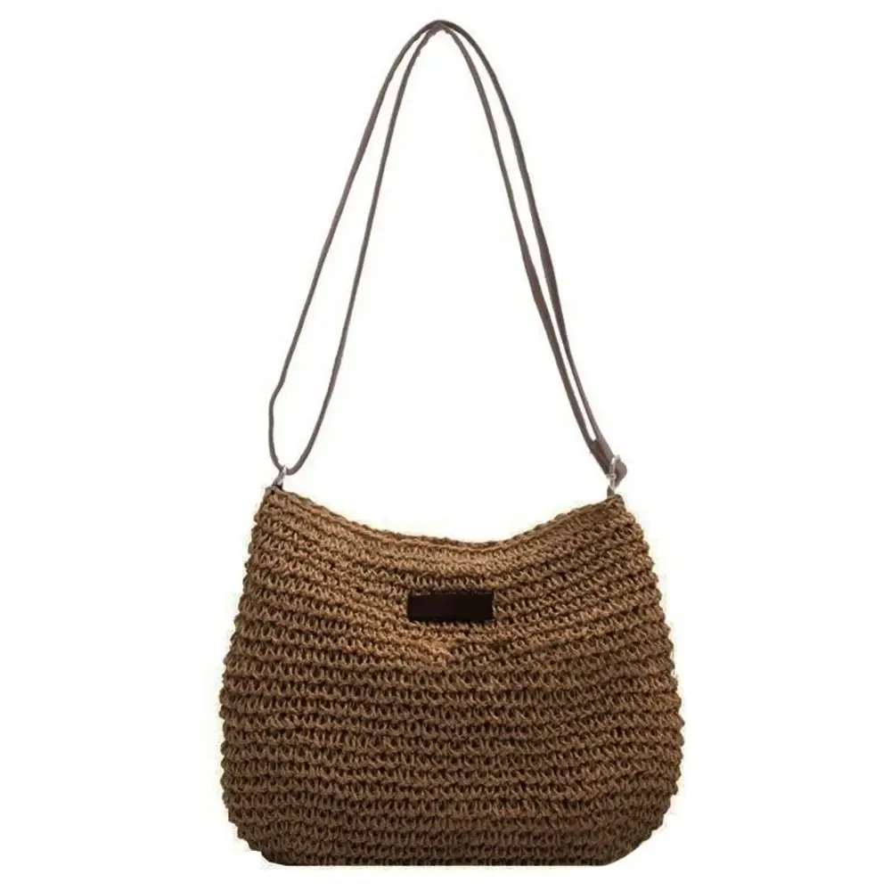 nouveau sac à main pour femmes, sac de plage, sac en paille tressé, sacs à bandoulière, sacs à main en paille tricotée
