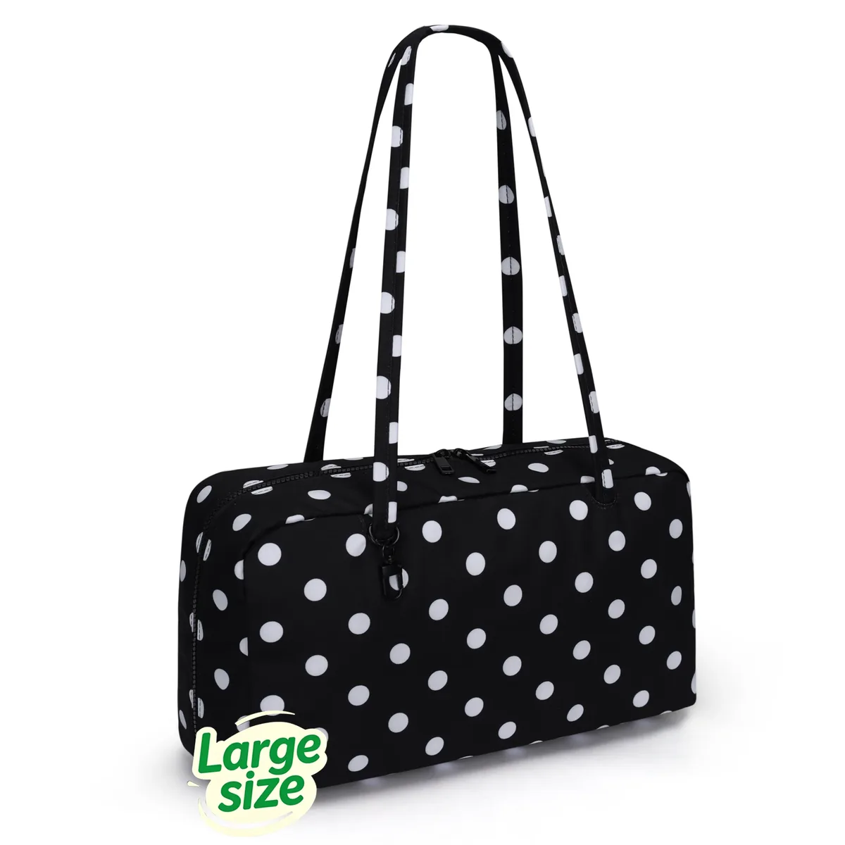 sac fourre-tout en nylon, sac à bandoulière pour femme avec clip porte-clés, sac à main léger à fermeture éclair, idéal pour le travail quotidien, les voyages, la gym, cadeau pour maman