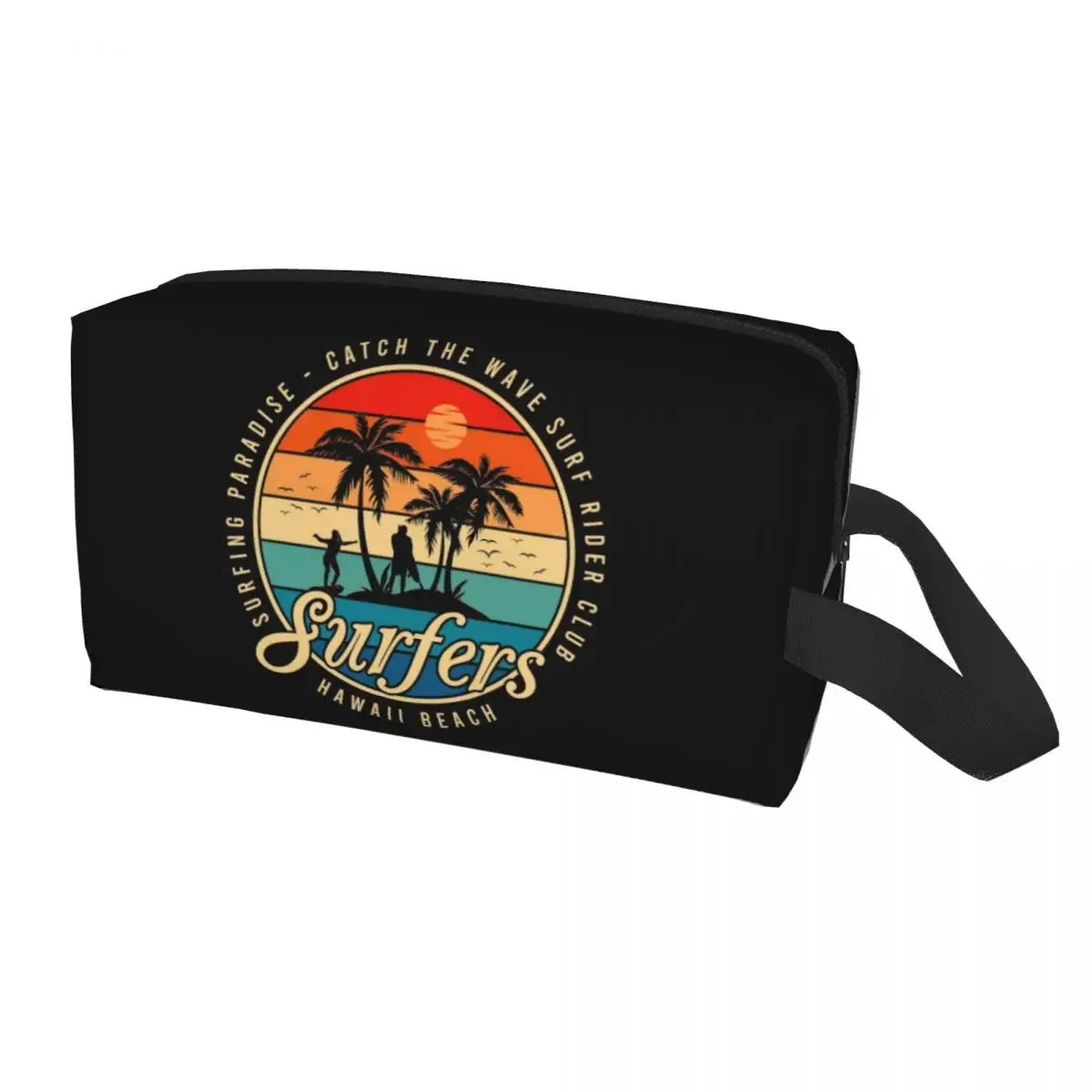trousse de maquillage personnalisée mr zogs surfing sex warm pour femmes, trousses de toilette de rangement, trousse de maquillage de voyage, trousse de maquillage de mode, évaluation