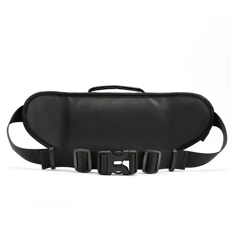 ceinture antivol de grande capacité pour hommes, sacs de taille ajustés, sac à bandoulière multifonctionnel en nylon, sac banane de poitrine, 2024