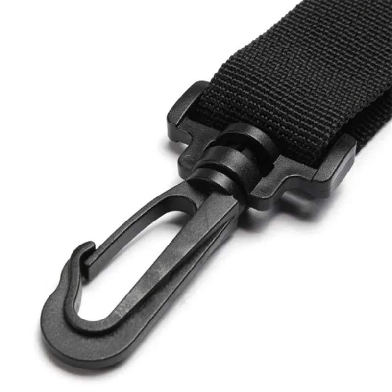 accessoires de sac à bretelles longues noires, ceintures réglables, sac à dos d'épaule de remplacement, bande détachable, utilisation chronologique fréquente, sécurité