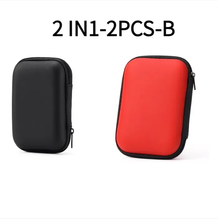 nouveau sac de rangement de voyage organisateurs de rangement de câbles pochette étui de transport portable étanche double couches sacs de rangement pour cordon de câble