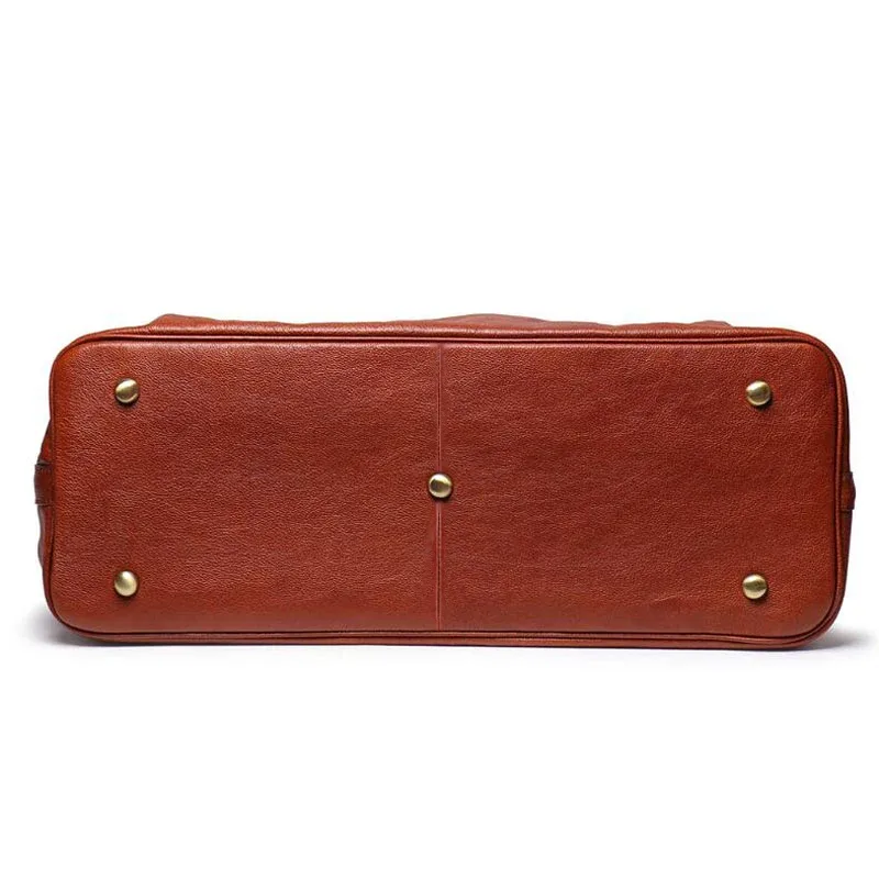 sac de voyage de luxe en cuir véritable pour hommes, sac à bagages polochon de grande capacité, sac de week-end, sac à bandoulière de nuit, gym rétro