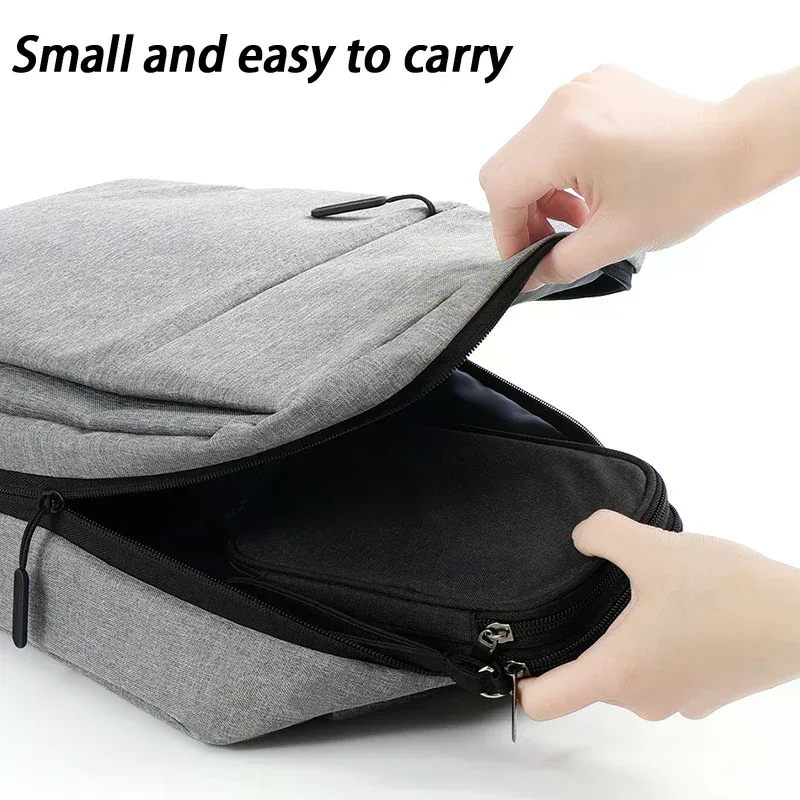 sac de rangement pour câble usb, sac de rangement multifonctionnel portable pour voyage, pour chargeur et téléphone portable