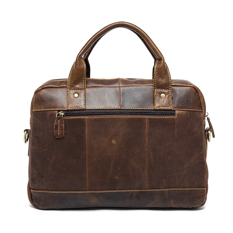westal-sac en cuir véritable pour hommes, étuis à bombes, sac pour ordinateur portable, fourre-tout pour documents, sacs de bureau pour hommes, sacs de messager, 8002