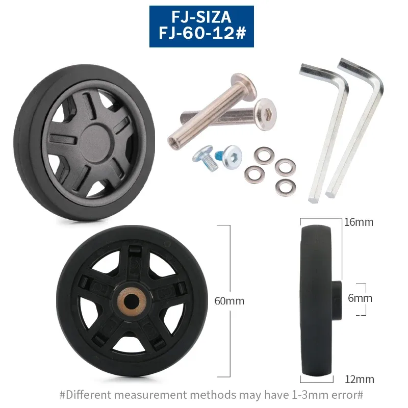 roues de rechange pour valise, roulettes silencieuses universelles, accessoires pour valises de 20 à 28 pouces