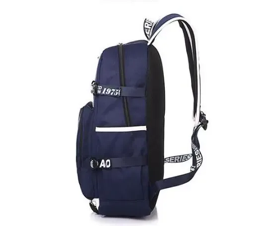 sac à dos usb anime detroit cosplay mochila, sac à dos scolaire, sac à dos pour ordinateur portable, sac lancé, jeu devenu humain