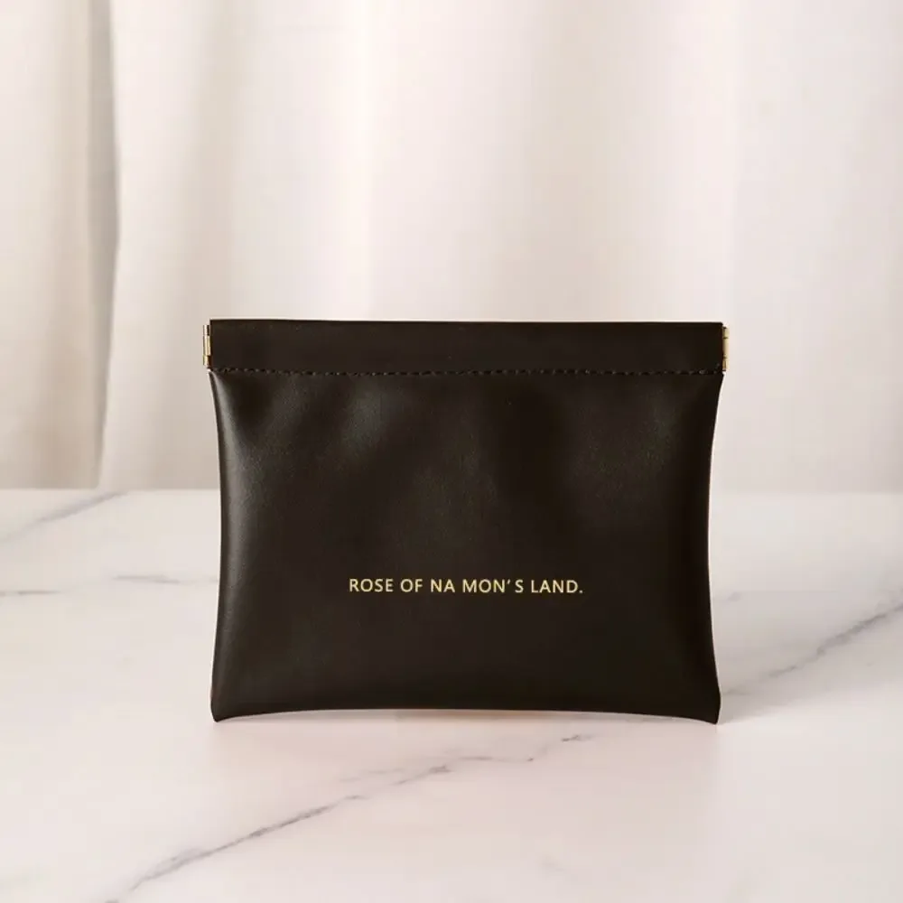 sac à main de voyage en pu pour femmes et filles, mini trousse de maquillage, rouge à lèvres, bijoux cosmétiques, évaluateurs portables, mode simple
