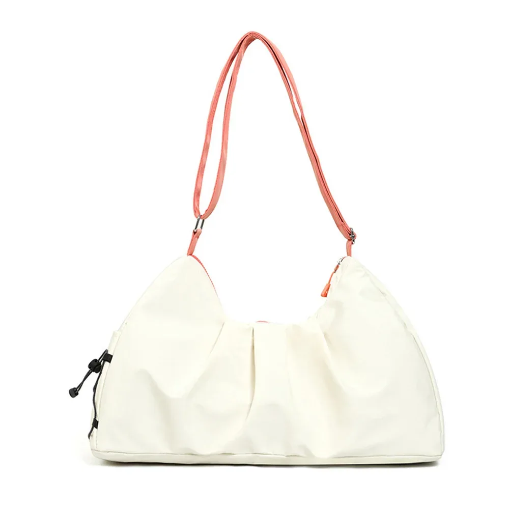 sac de yoga en nylon à bandoulière unique, sac de voyage de grande capacité, sac de fitness multifonctionnel et minimaliste, sac de sport