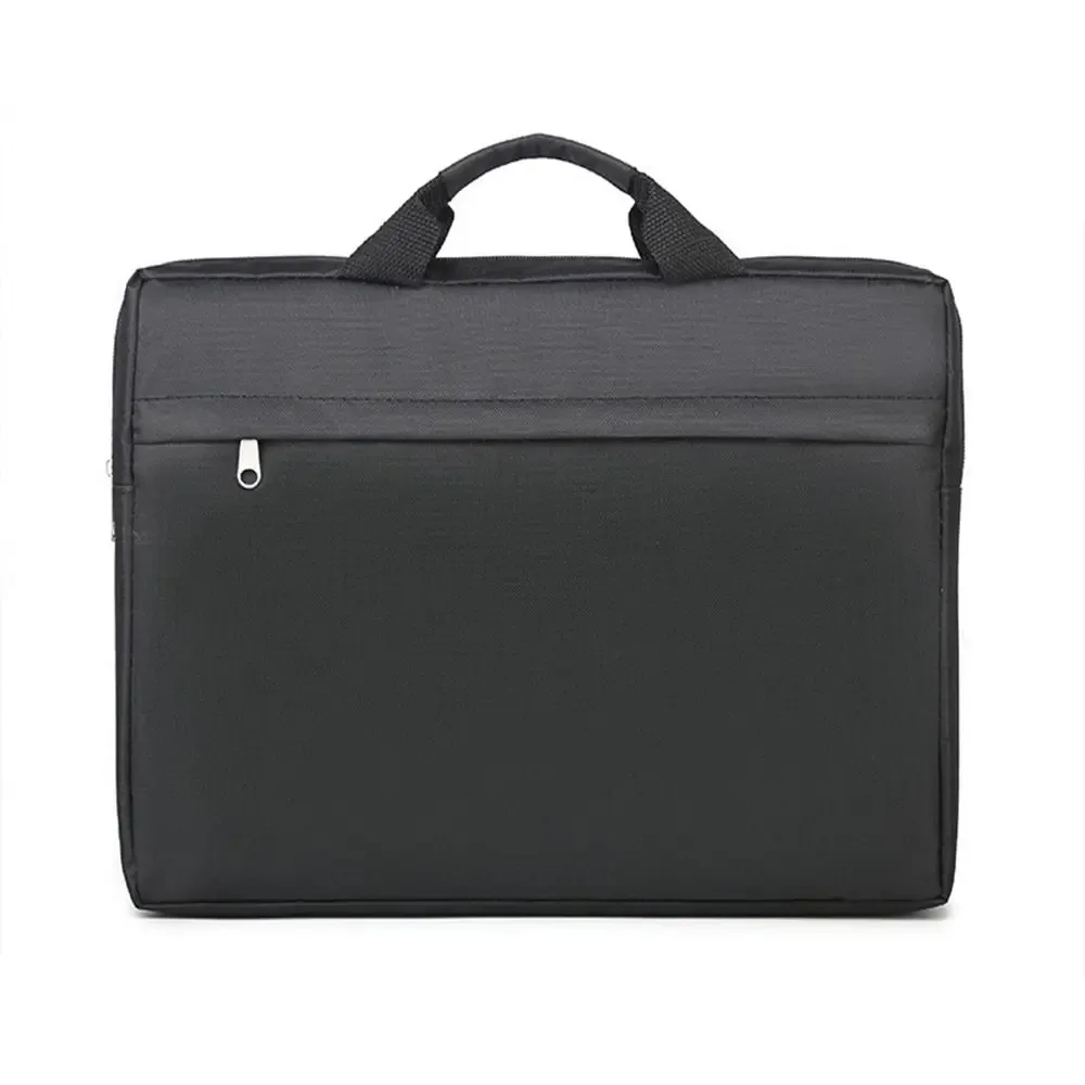 sac de transport portable pour dossiers, porte-documents pour hommes, sac à main professionnel, sac fourre-tout noir multicouche pour ordinateur portable, sac pour avocat