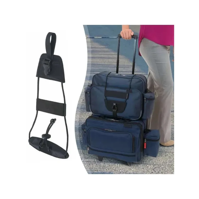 1 sangle élastique pour bagages, sangle de bagages réglable, idéale pour fixer n’importe quel sac, parfaite pour les voyages.