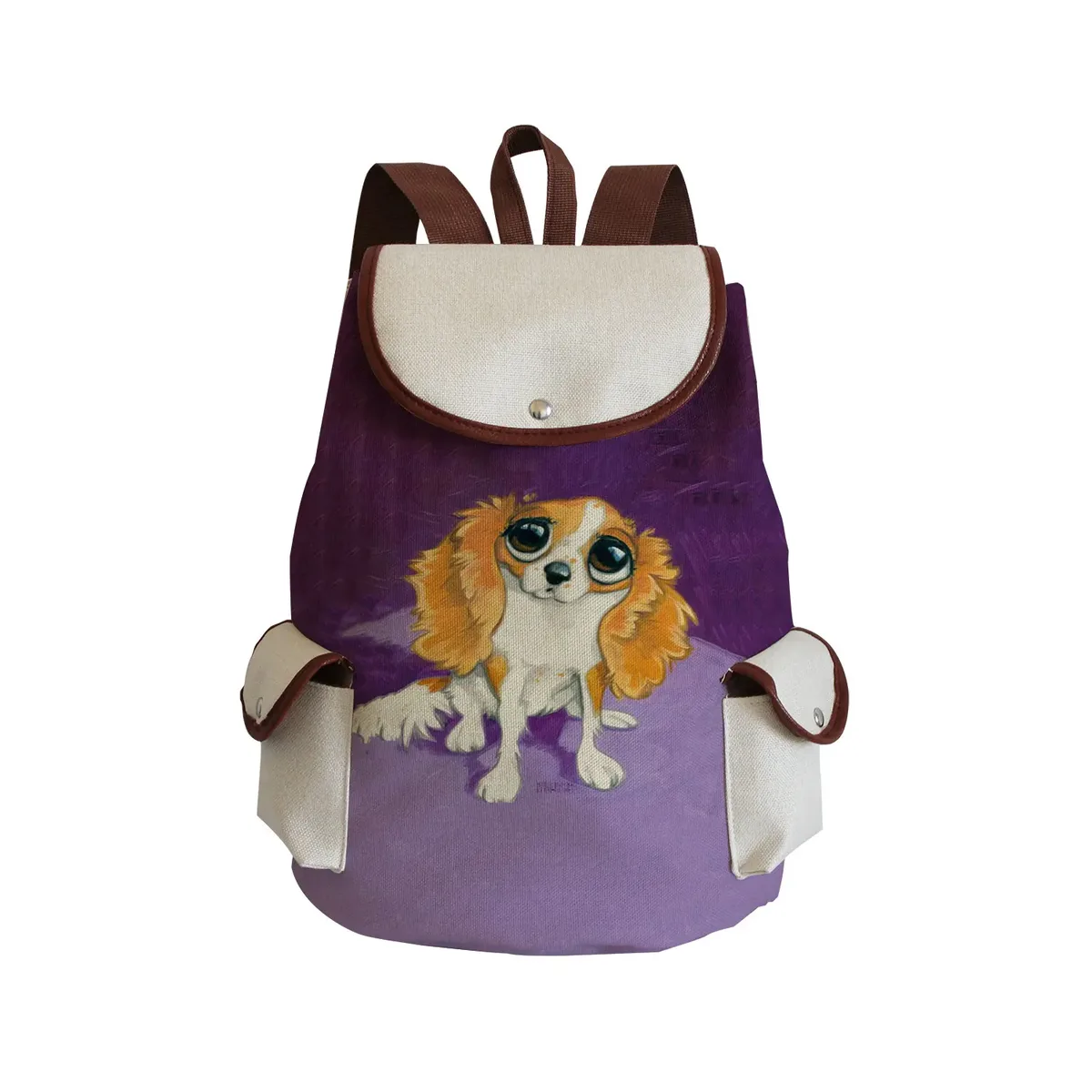 sac à dos personnalisé avec peinture à l'huile et imprimé de chien lévrier, sacoche de styliste durable pour shopping et voyage, accessoire d'extérieur décontracté pour femme