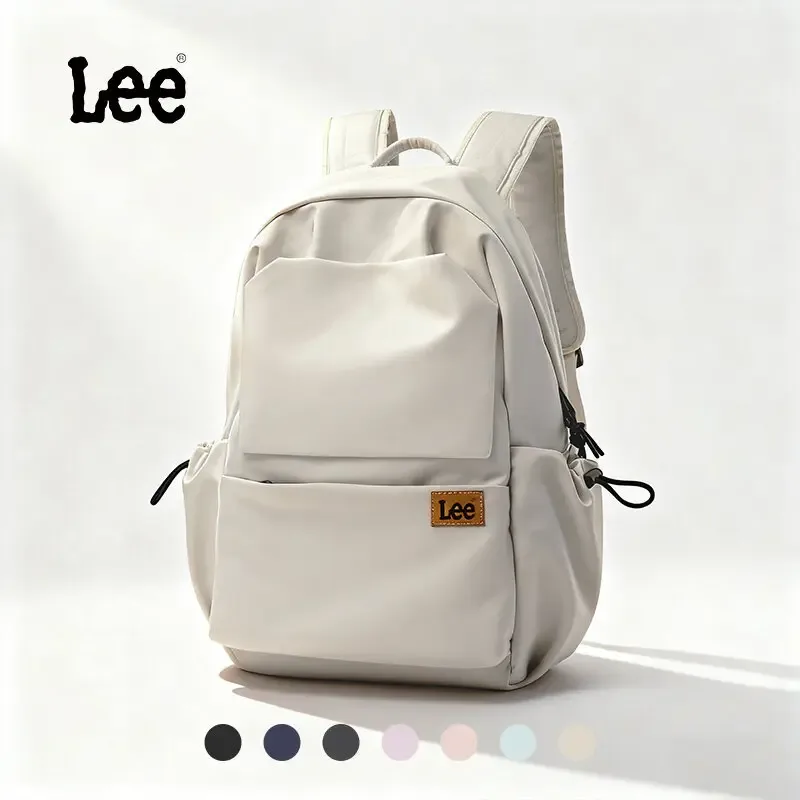 sac à dos pour ordinateur portable de grande capacité unisexe lee, sac d'école pour femmes, hommes, collégiens, étudiants, sac de voyage en plein air