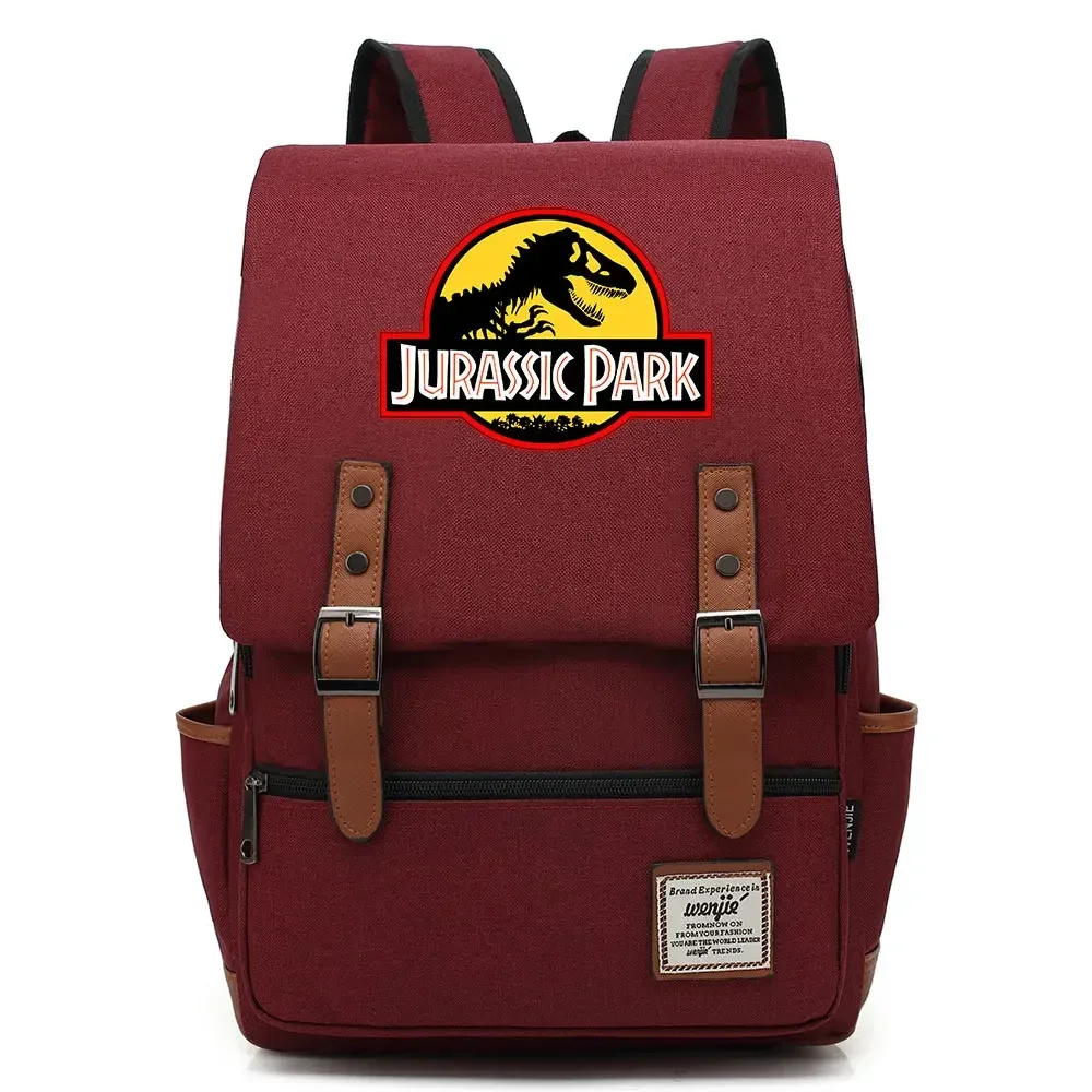 b3303 sac à dos tendance dinosaure jurassic park world avec boucle pour enfants, adolescents, étudiants, femmes et hommes