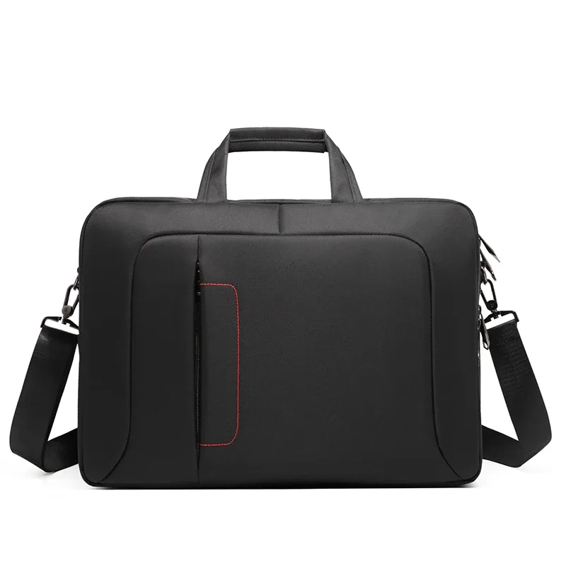 sac à main personnalisé pour hommes, avec logo imprimé, nom, mallette d'affaires de 15.6 pouces, sac étanche en nylon pour ordinateur portable pour femmes