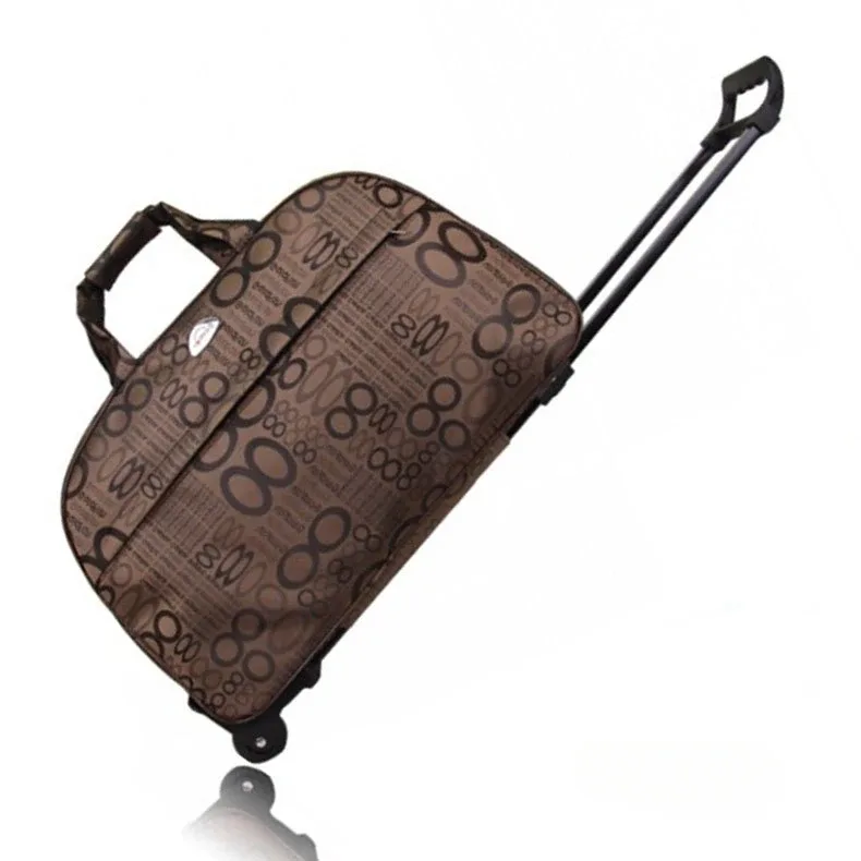 sac de voyage à roulettes pour hommes et femmes, valise à roulettes, étanche, affaires, bagages à roulettes, mode