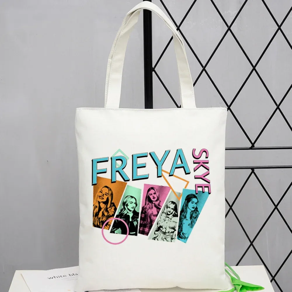 sac fourre-tout freya skye, sac de shopping, sac y2k, sac à provisions, totebag, sacs en tissu pour femme