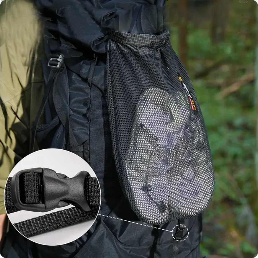 sac de rangement imperméable pour chaussures de voyage, sac à cordon extérieur, sac de tri pour bagages et vêtements, compartiment externe pour chaussures de sac à dos