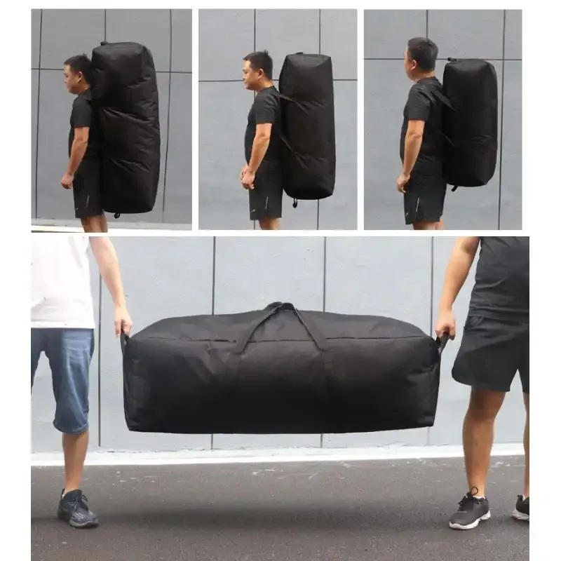 sac voyage oxford polyvalent noir résistant eau grande capacité 55l 100l 150l sport week endoutdoor