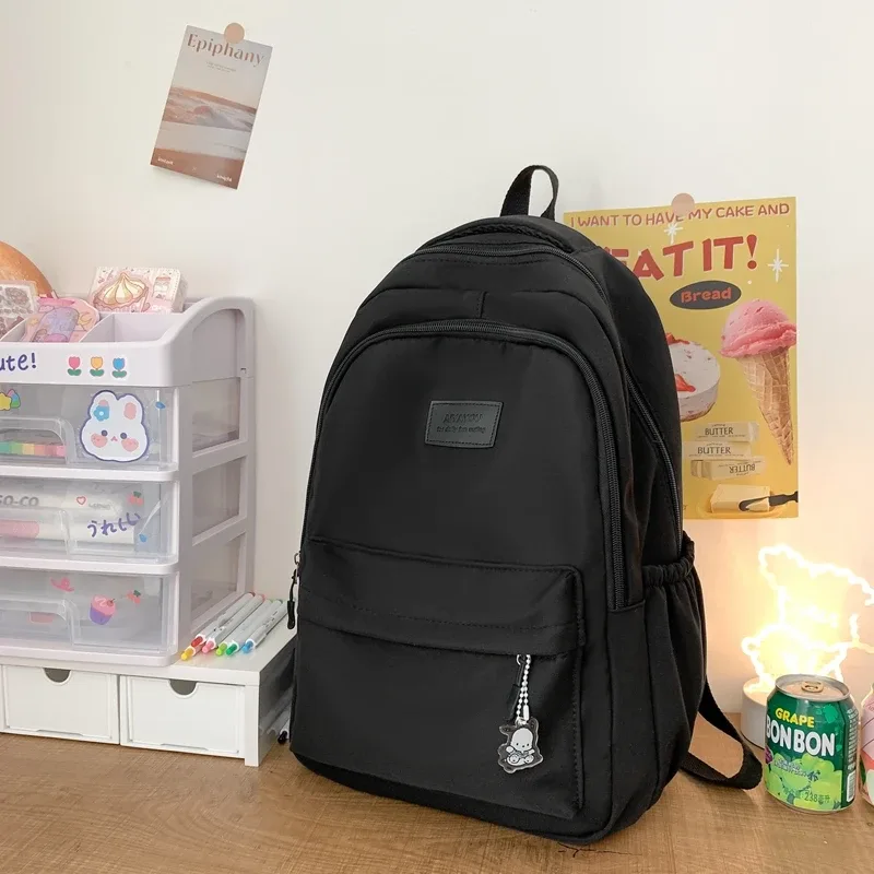 nouveau sac à dos tendance pour femme et homme, grande capacité, imperméable, pour collège, ordinateur portable, école, voyage, livres, style mignon et cool