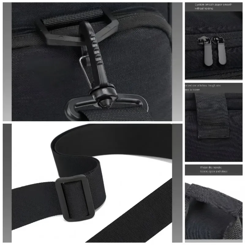 sac de voyage pour appareil photo, sac à bandoulière résistant à l'eau et aux chocs pour appareil photo sans miroir avec séparateurs amovibles et bandoulière